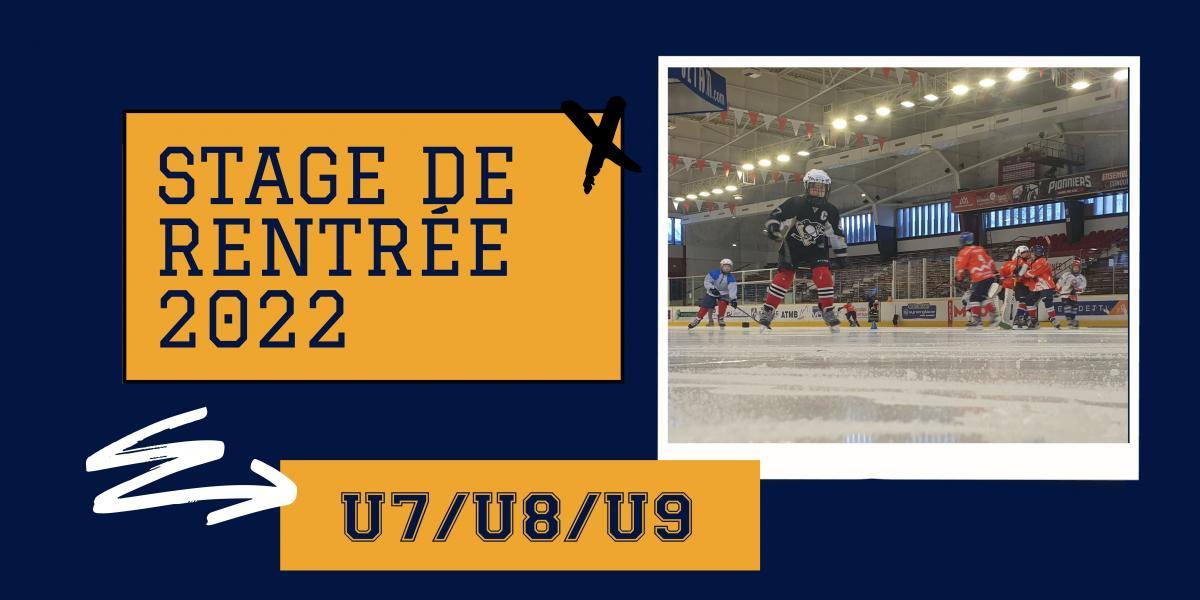 Stage de rentrée 2022 du CHC (U7 / U8 / U9)