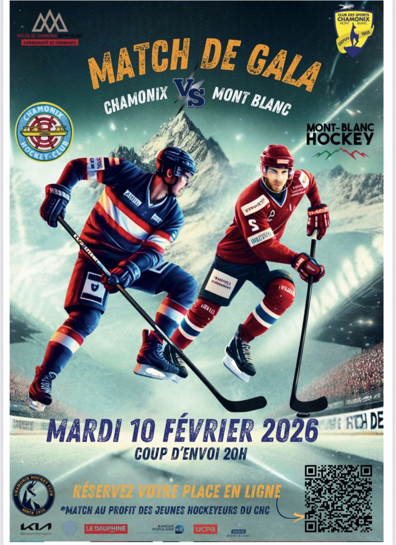 Match de Gala Chamonix VS Mont-Blanc