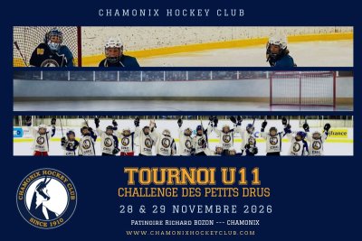 Tournoi U11: Challenge du Petit Dru (28 et 29 novembre 2026)